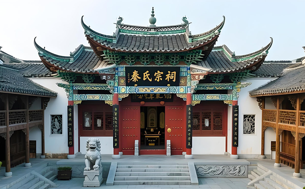 秦氏宗祠牌匾